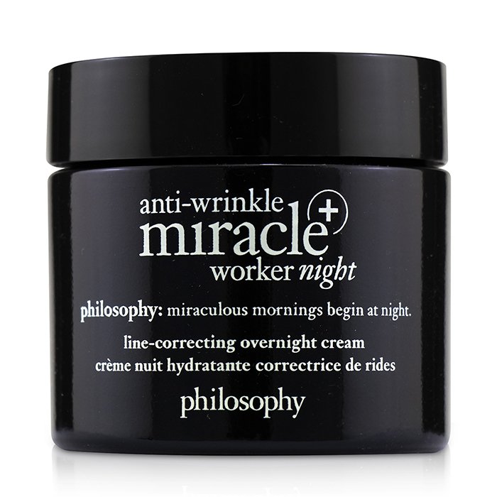 Philosophy Anti-Wrinkle Miracle Worker Night+ Crema Correctora de Líneas para la Noche 60ml/2ozProduct Thumbnail