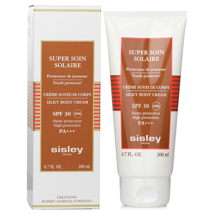 Sisley Super Soin Solaire Silky Մարմնի Կրեմ SPF 30 UVA բարձր պաշտպանություն 168105 200ml/6.7ozProduct Thumbnail