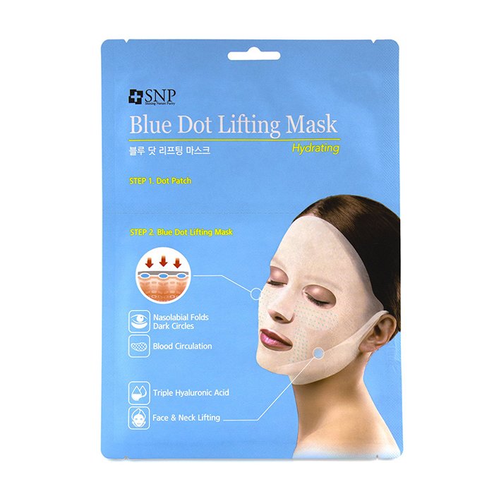 SNP 紧致补水提拉面膜 Blue Dot Lifting Mask (Hydrating) 10pcsProduct Thumbnail