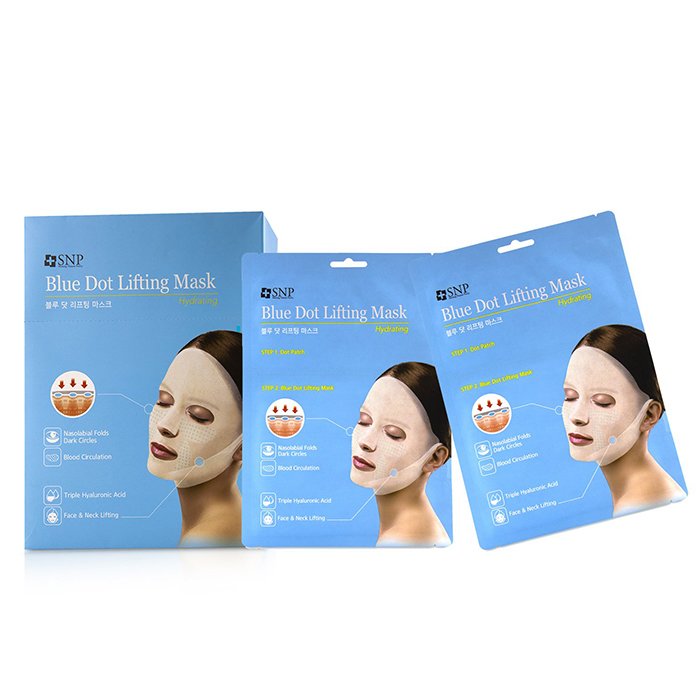 SNP Blue Dot Lifting Mask (Hydrating) 10pcsProduct Thumbnail