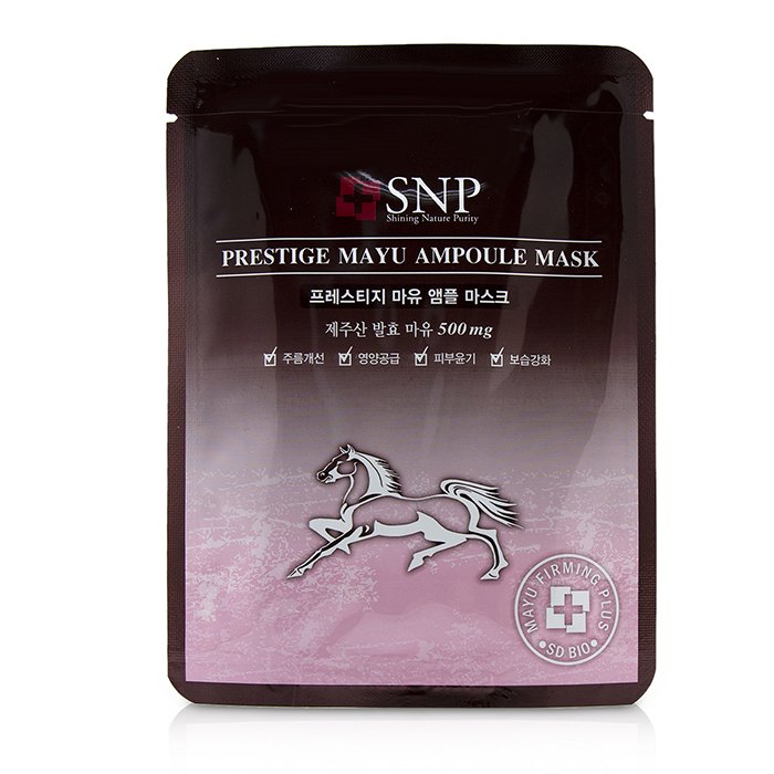 SNP 马油滋养保湿面膜 Prestige Mayu Ampoule Mask 10x25ml/0.84ozProduct Thumbnail