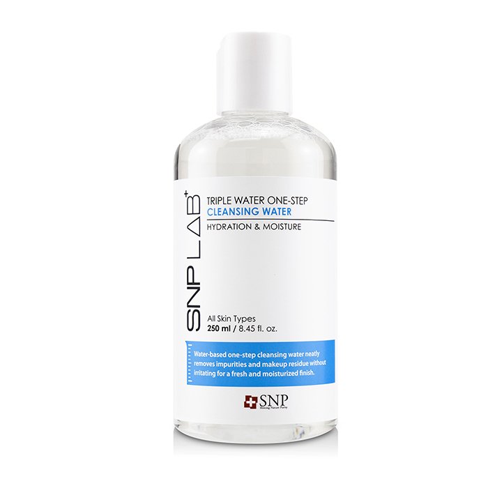 SNP Lab+ Triple Water One-Step Cleansing Water - Hydration & Moisture (For All Skin Types) 250ml/8.45ozProduct Thumbnail
