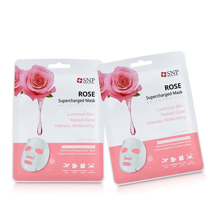 SNP 玫瑰保湿面膜 Rose Supercharged Mask (Moisturizing) 10x25ml/0.84ozProduct Thumbnail