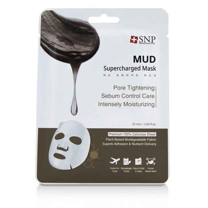 SNP 细致毛孔泥状面膜 Mud Supercharged Mask (Pore Tightening) 10x25ml/0.84ozProduct Thumbnail
