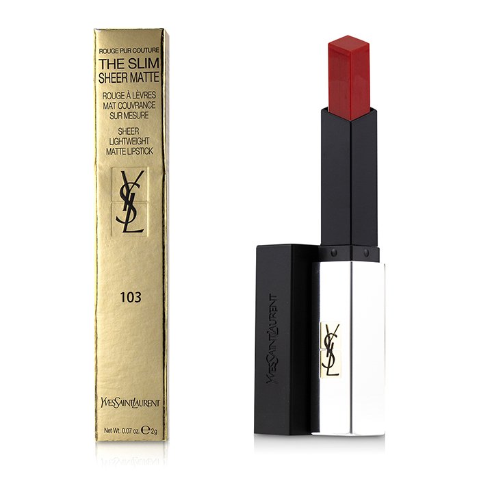Yves Saint Laurent Rouge Pur Couture The Slim Pintalabios Mate Puro 2g/0.07ozProduct Thumbnail
