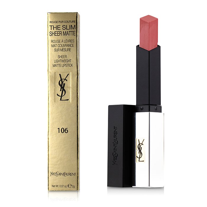 Yves Saint Laurent أحمر شفاه غير لامع شفاف رفيع Rouge Pur Couture 2g/0.07ozProduct Thumbnail