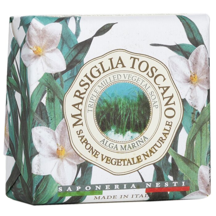 Nesti Dante Marsiglia Toscano háromszoros őrölt növényi szappan - Alga Marina 200g/7ozProduct Thumbnail