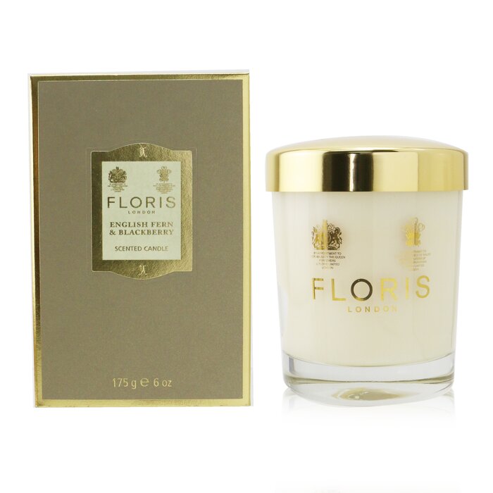 Floris Scented Candle - English Fern & Blackberry 175g/6ozProduct Thumbnail
