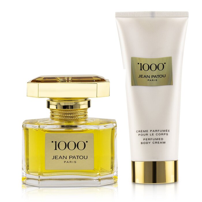 Jean Patou 1000 Coffret : Eau De Parfum Spray 75 ml + Perfumed Body Cream 200 ml 2pcsProduct Thumbnail