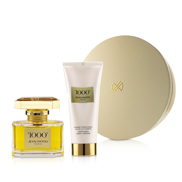 Jean Patou 1000 Coffret : Eau De Parfum Spray 75ml/2.5oz + Perfumed Body Cream 200ml/6.7oz 2pcsProduct Thumbnail