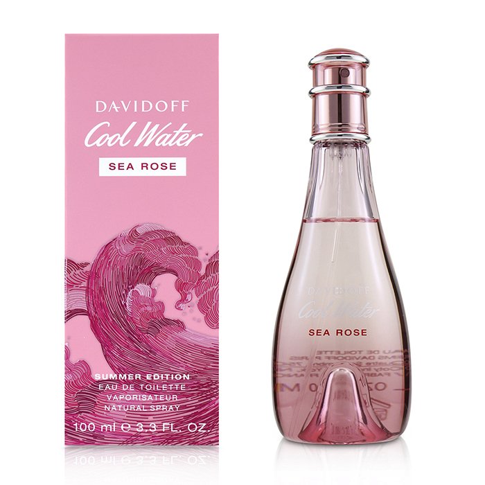 Davidoff Cool Water Sea Rose Eau De Toilette Spray (Edición de Verano 2019) 100ml/3.4ozProduct Thumbnail