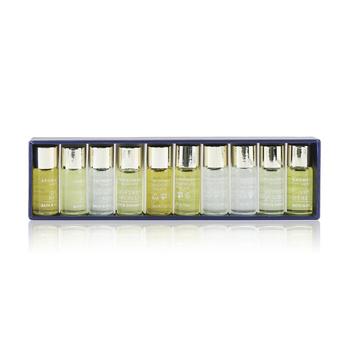 Aromatherapy Associates Miniature Bath & Shower Oil Collection (Ten Therapeutic Bath & Shower Oils) 10x3ml/0.1ozProduct Thumbnail