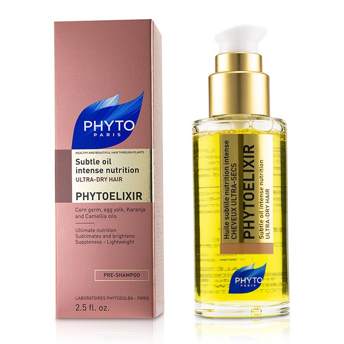 Phyto PhytoElixir Subtle Intense Nutrition Oil (Ultra-Dry Hair) 75ml/2.5ozProduct Thumbnail
