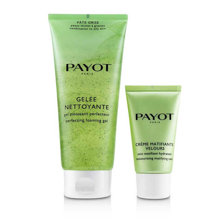 Payot Pate Grise Anti-Imperfections Coach Kit : 1x Foaming Gel 200ml + 1x Moisturising Matifying Care 50ml 2pcsProduct Thumbnail
