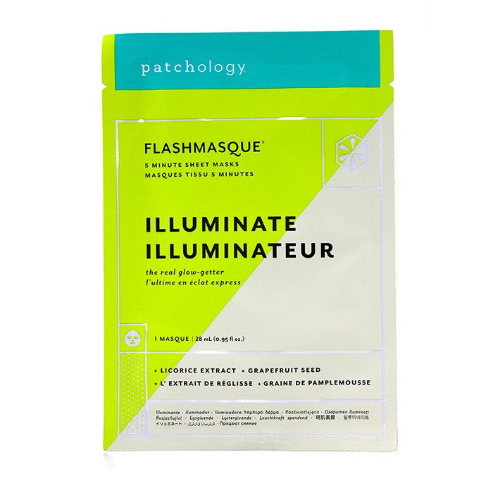 Patchology FlashMasque 5 Minute Sheet Mask - Illuminate 4x28ml/0.95ozProduct Thumbnail