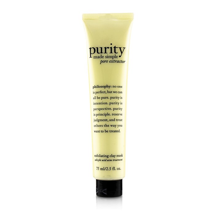 Philosophy Purity Made Simple Pore Extractor Exfoliating Clay Mask (Exp. Date 06/2020) 75ml/2.5ozProduct Thumbnail