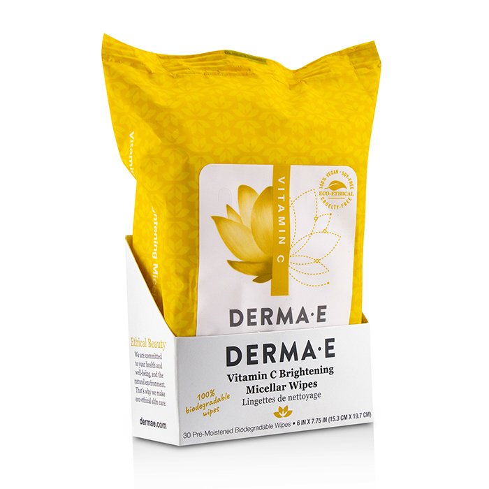 Derma E Vitamin C Brightening Micellar Wipes 30wipesProduct Thumbnail