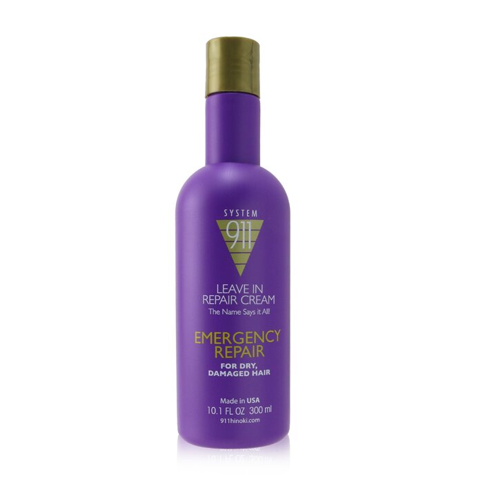 Hayashi 911 Leave In Repair Cream (For Dry, Damaged Hair) קרם לתיקון השיער ללא שטיפה - עבור שיער יבש או פגום 300ml/10.1ozProduct Thumbnail
