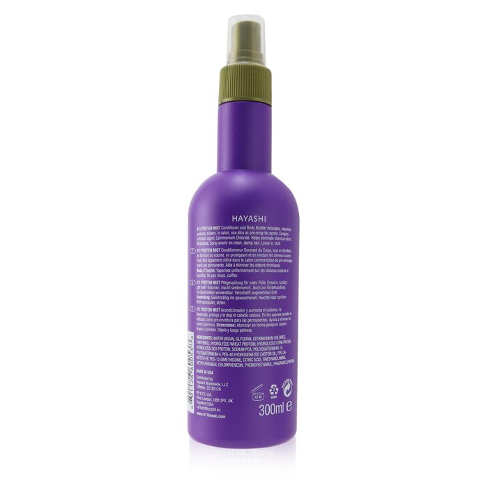 Hayashi 911 Protein Mist Leave-in Conditioner (For Dry, Damaged Hair) 300ml/10.1ozProduct Thumbnail
