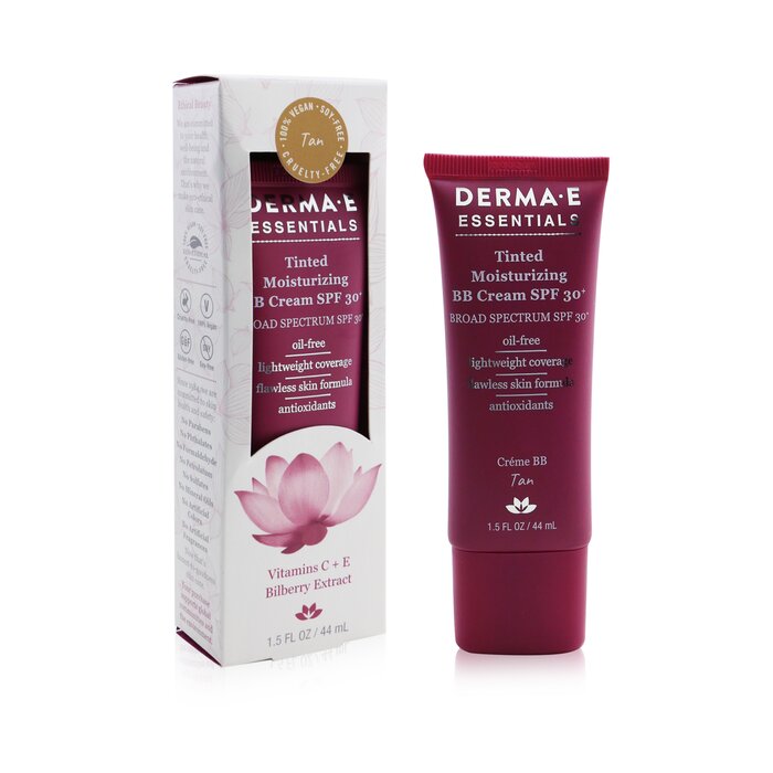 Derma E Essentials Tinted Moisturizing BB Cream SPF 30 (Oil Free) - Tan 44ml/1.5ozProduct Thumbnail