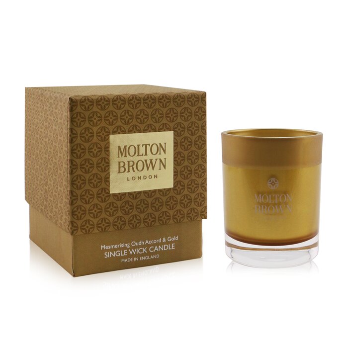 Molton Brown Single Wick Candle - Oudh Accord & Gold 180g/6.3ozProduct Thumbnail