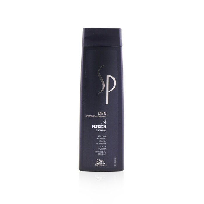 Wella SP Men Refresh Shampoo (For Hair and Body) 250ml/8.45ozProduct Thumbnail