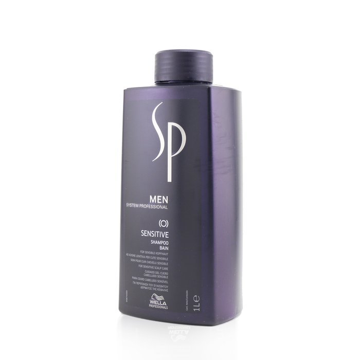 dvs. Kvæle Berygtet Wella - SP Men Sensitive Shampoo (For Sensitive Scalp Care) 1000ml/33.8oz -  Sensitive Scalps | Free Worldwide Shipping | Strawberrynet GEEN
