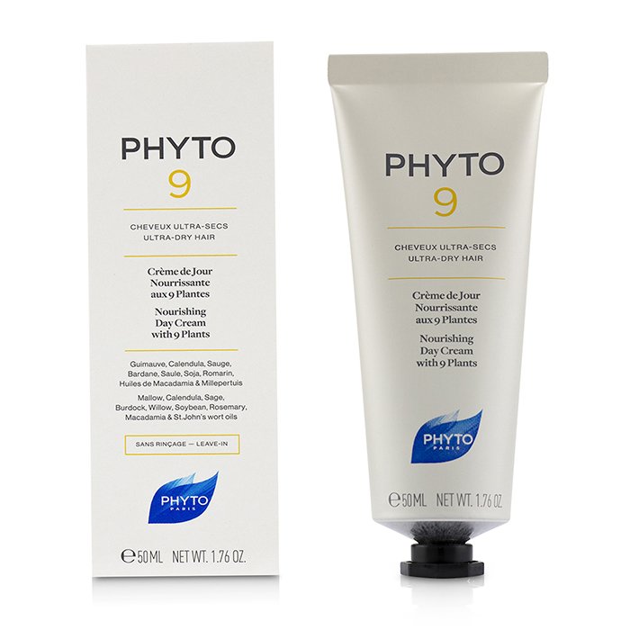 Phyto Phyto 9 Θρεπτική Κρέμα Ημέρας με 9 Φυτά (Υπερξηρά Μαλλιά) 50ml/1.76ozProduct Thumbnail