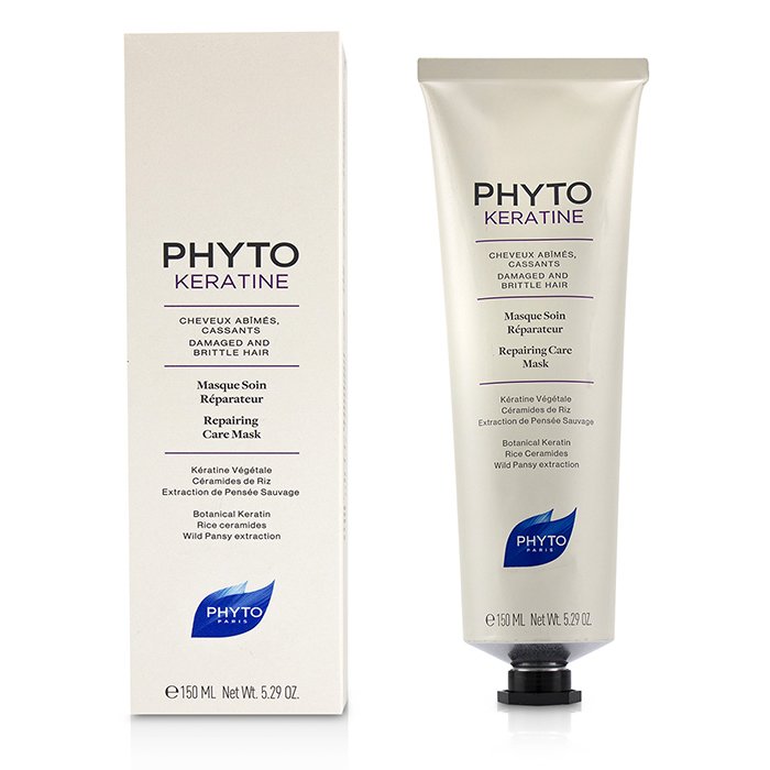 Phyto PhytoKeratine Repairing Care Mask (Damaged and Brittle Hair) 150ml/5.29ozProduct Thumbnail