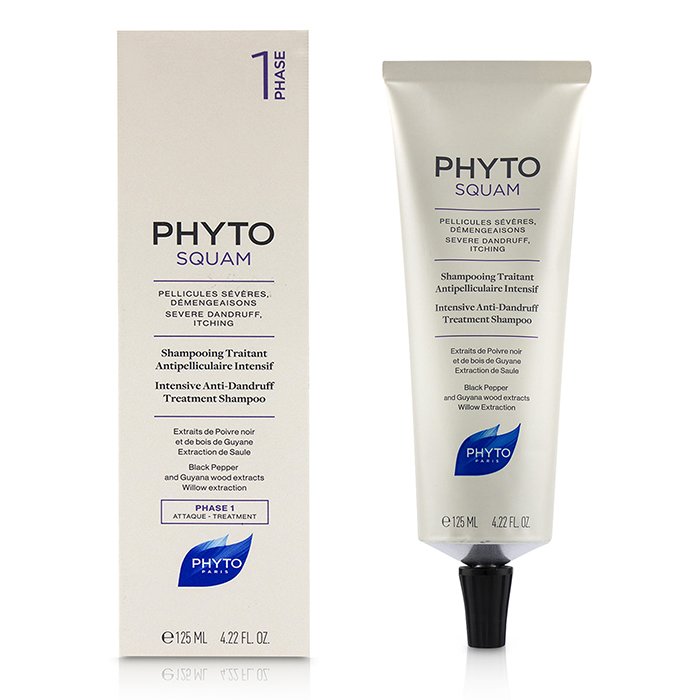 Phyto PhytoSquam Intensive Anti-Dandruff Treatment Shampoo (Severe Dandruff, Itching) 125ml/4.22ozProduct Thumbnail