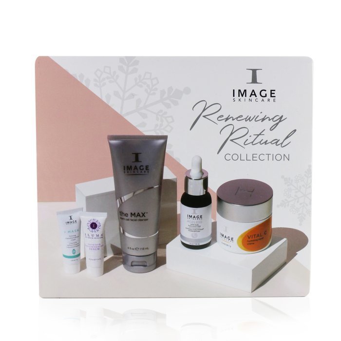 Image Renewing Ritual Collection: The Max Cleanser 118ml + Ageless Hyaluronic Filler 30ml + Vital C Creme 56.7g + Iluma Brightening Serum 7.4ml + Firming Mask 7g 5pcsProduct Thumbnail