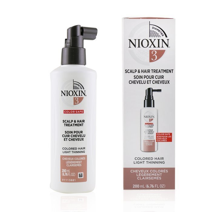 Nioxin Diameter System 3 Scalp & Hair Treatment - Colored Hair, Light Thinning, Color Safe (Box Slightly Damaged) 200ml/6.76ozProduct Thumbnail