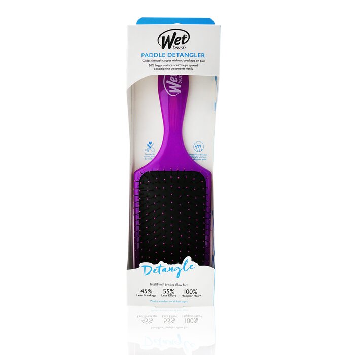 Wet Brush لفك تشابك الشعر Paddle - Purple 1pcProduct Thumbnail