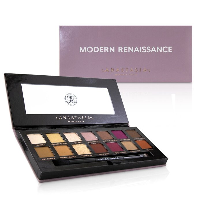 Anastasia Beverly Hills Modern Renaissance Eye Shadow Palette (14x Eyeshadow, 1x Duo Shadow Brush) Picture ColorProduct Thumbnail