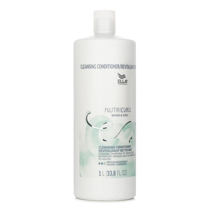 Wella Nutricurls Cleansing Conditioner (For Waves & Curls) מרכך עבור שיער גלי ומתולתל 1000ml/33.8ozProduct Thumbnail