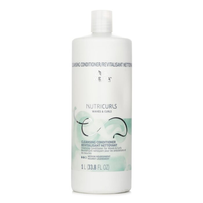 Wella Nutricurls Cleansing Conditioner (For Waves & Curls) מרכך עבור שיער גלי ומתולתל 1000ml/33.8ozProduct Thumbnail
