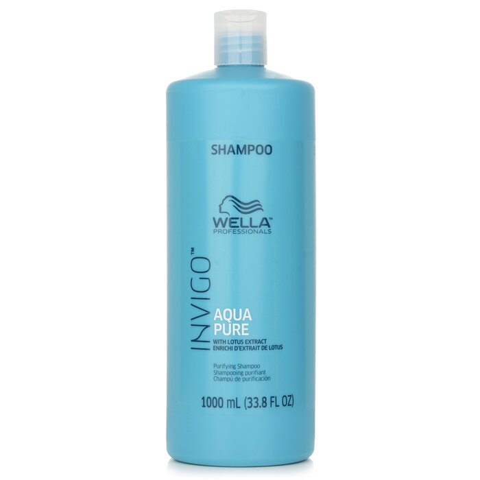 Wella Σαμπουάν καθαρισμού Invigo Aqua Pure 1000ml/33.8ozProduct Thumbnail