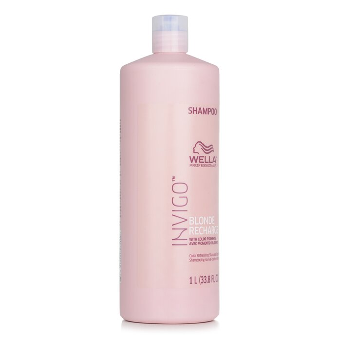 Wella Invigo Blonde Recharge Color Refreshing Shampoo - # Cool Blonde 1000ml/33.8ozProduct Thumbnail