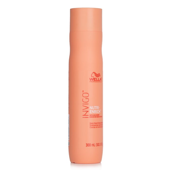 Wella - Invigo Nutri-Enrich Deep Shampoo 300ml/10.1oz - Hair Types | Free Worldwide Shipping Strawberrynet
