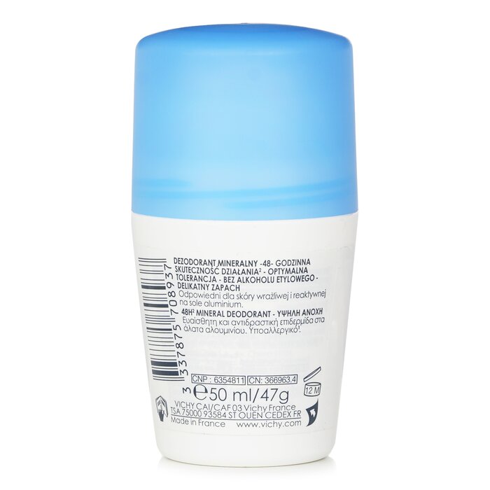 Vichy 48Hr Mineral Deodorant Roll-On 50ml/1.69ozProduct Thumbnail