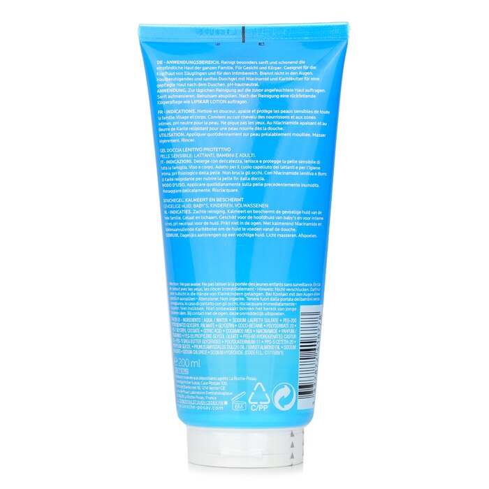 La Roche Posay Lipikar Gel Lavant Soothing Protecting Shower Gel 200ml/6.6ozProduct Thumbnail
