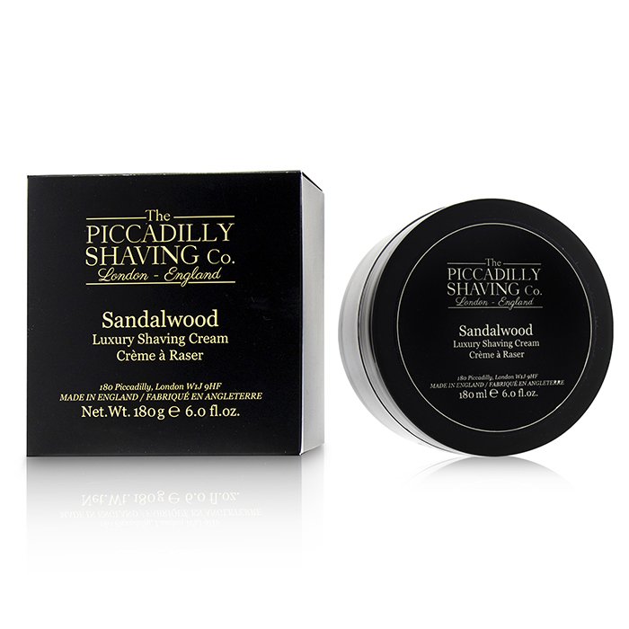 Taylor Of Old Bond Street The Piccadilly Shaving Co. Sandalwood Crema de Afeitar de Lujo 180g/6ozProduct Thumbnail
