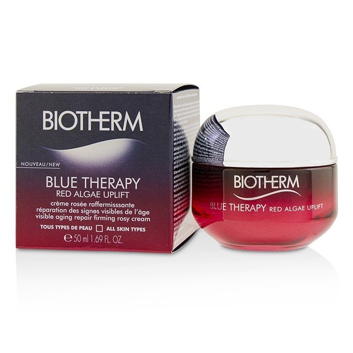 Biotherm كريم وردي مرمم لعلامات التقدم بالسن بالطحلب الأحمر Blue Therapy - لجميع أنواع البشرة 50ml/1.69ozProduct Thumbnail