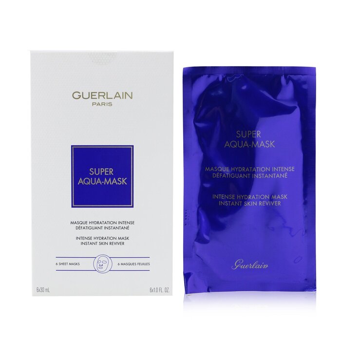 Guerlain Super Aqua-Mască ( Mască Compresă ) 6pcsProduct Thumbnail