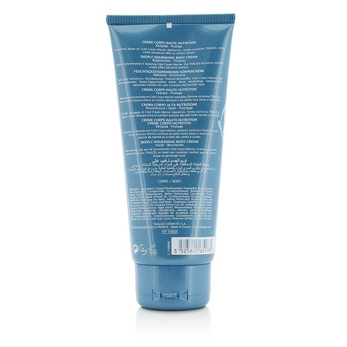 Thalgo Cold Cream Marine Deeply Nourishing Body Cream - For Very Dry, Sensitive Skin 200ml/6.76ozProduct Thumbnail