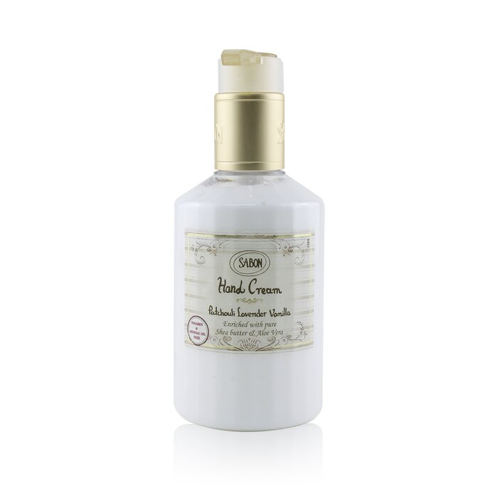 Sabon Hand Cream - Patchouli Lavender Vanilla (med pumpe) (Utløpsdato 06/2020) 200ml/7ozProduct Thumbnail