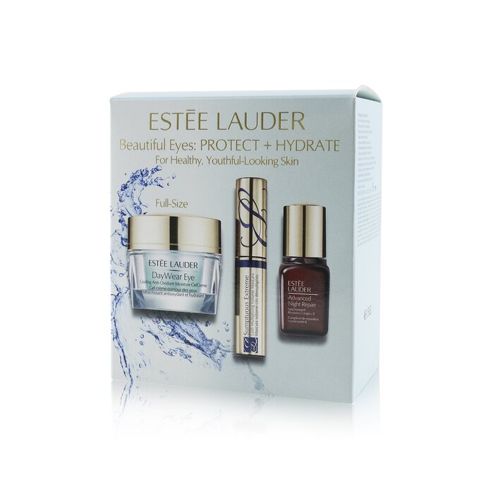 Estee Lauder Beautiful Eyes (Protect+Hydrate) Set: DayWear Eye + Advanced Night Repair + Sumptuous Extreme Mascara (Box Slightly Damaged) 3pcsProduct Thumbnail