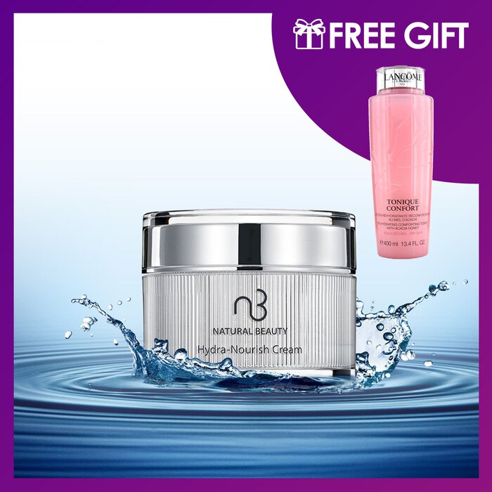 Natural Beauty Hydra-Nourish Cream 30g (Free: Lancome Tonique Confort 400ml) 2pcsProduct Thumbnail