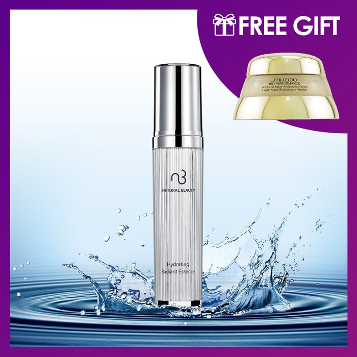 Natural Beauty Hydrating Radiant Essence 50ml (Free: Shiseido Bio Performance Advanced Super Revitalizing Cream 50ml) 2pcsProduct Thumbnail