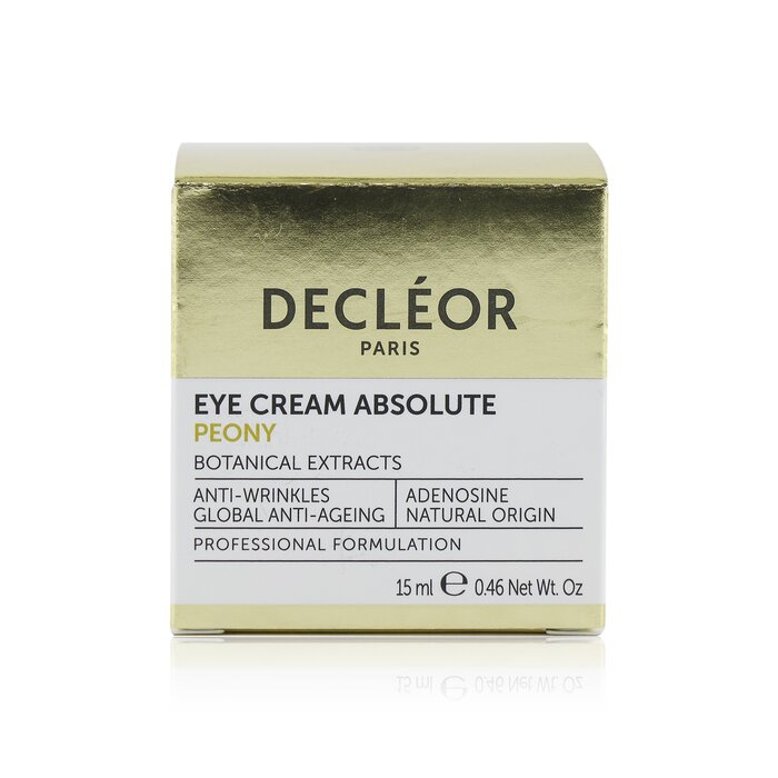 Decleor 思妍麗 Peony Eye Cream Absolute (Box Slightly Damaged) 15ml/0.46ozProduct Thumbnail